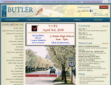 Tablet Screenshot of butlermo.com